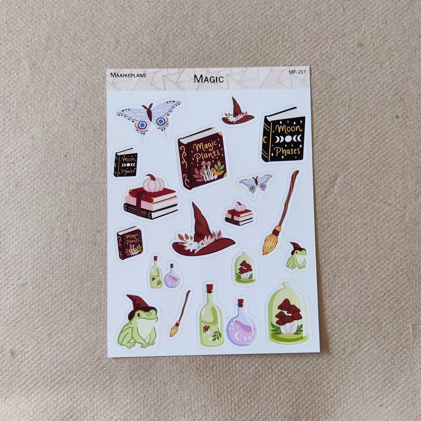 Magic sticker sheet