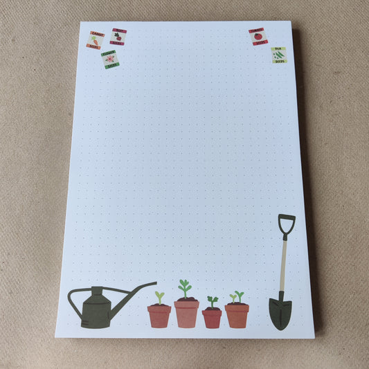 Moestuin notitieblok | Dot Grid | A5 notepad