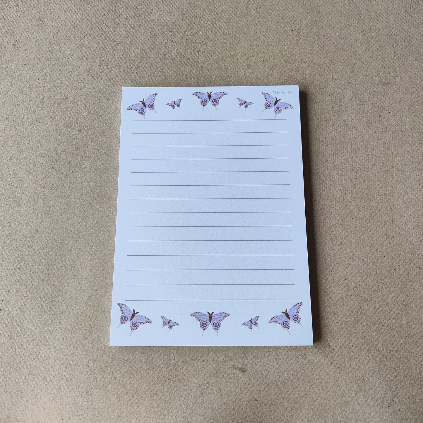 Notitieblok | Magical Butterfly | A6 Afscheurbaar Kladblok