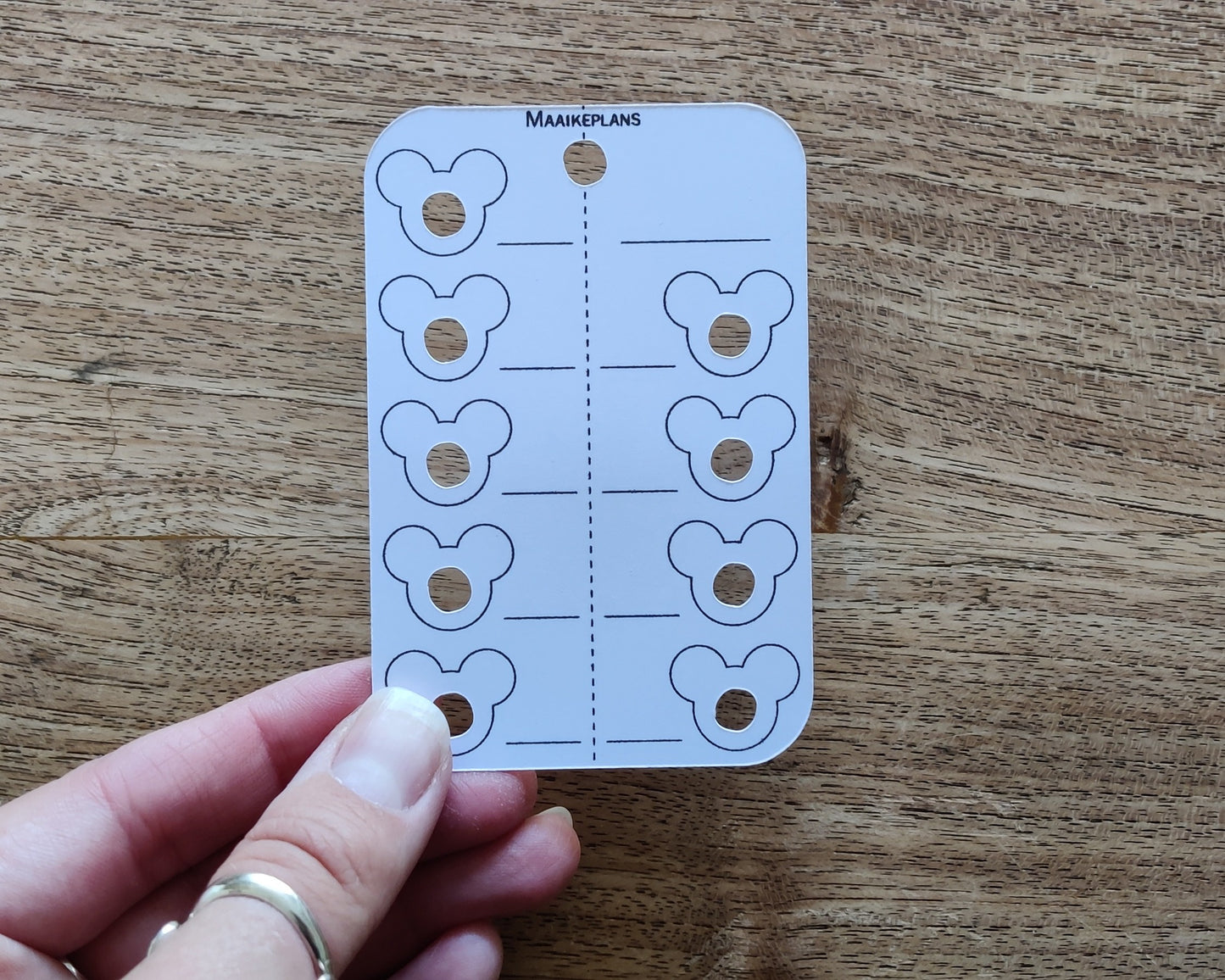 NEW Kleurkaartje - muis design