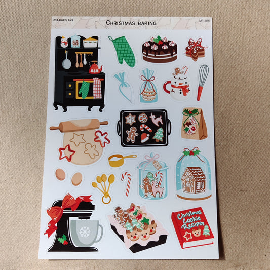 Christmas Baking Stickers
