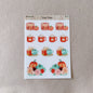 Cozy autumn sticker sheet
