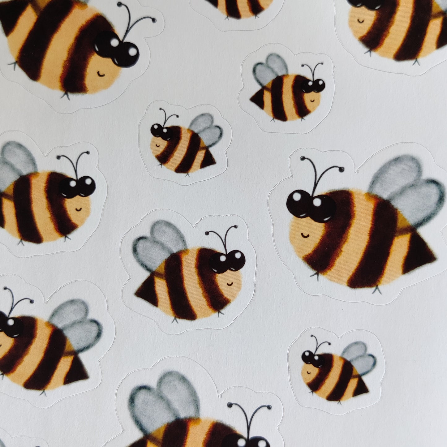 Bee kind sticker sheet