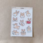 Corgi's sticker sheet