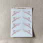 Cherry blossom branches sticker sheet