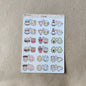 Food sticker sheet