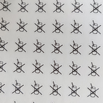 Soda Can X Icons Sticker Sheet