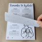 Remember to hydrate notitieblok | Habit tracker | A5 notepad