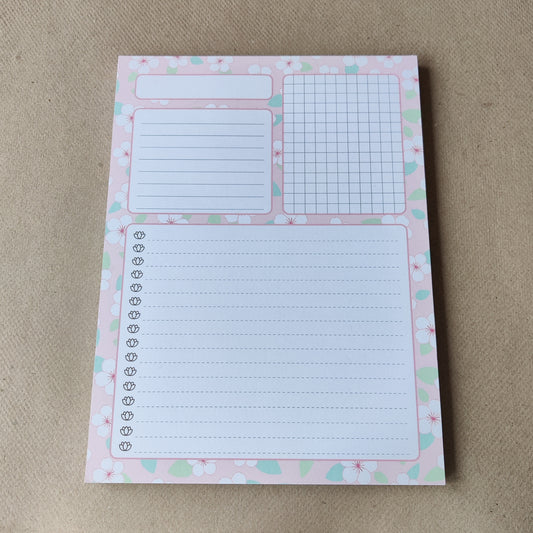 Dagplanner notitieblok - kersenbloesem