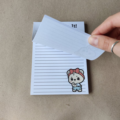 Gelinieerd notitieblok A6 - We can do it!