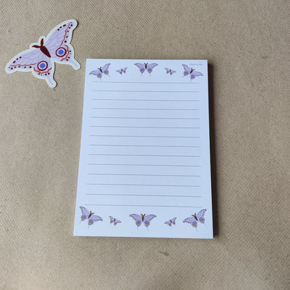 Notitieblok | Magical Butterfly | A6 Afscheurbaar Kladblok