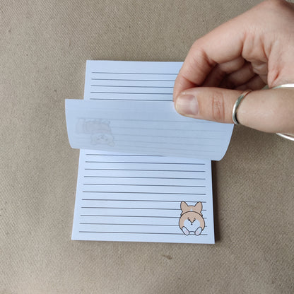 Corgi Notitieblok Gelinieerd A6