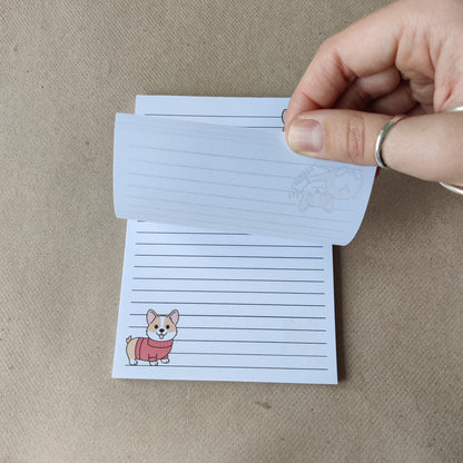 Corgi Notitieblok Gelinieerd A6