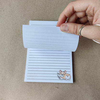 Corgi Notitieblok Gelinieerd A6