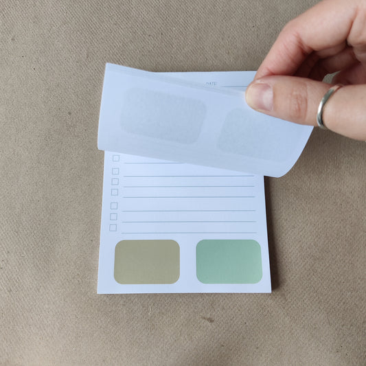 Notitieblok | Today Is Your Day | A6 Afscheurbaar Kladblok