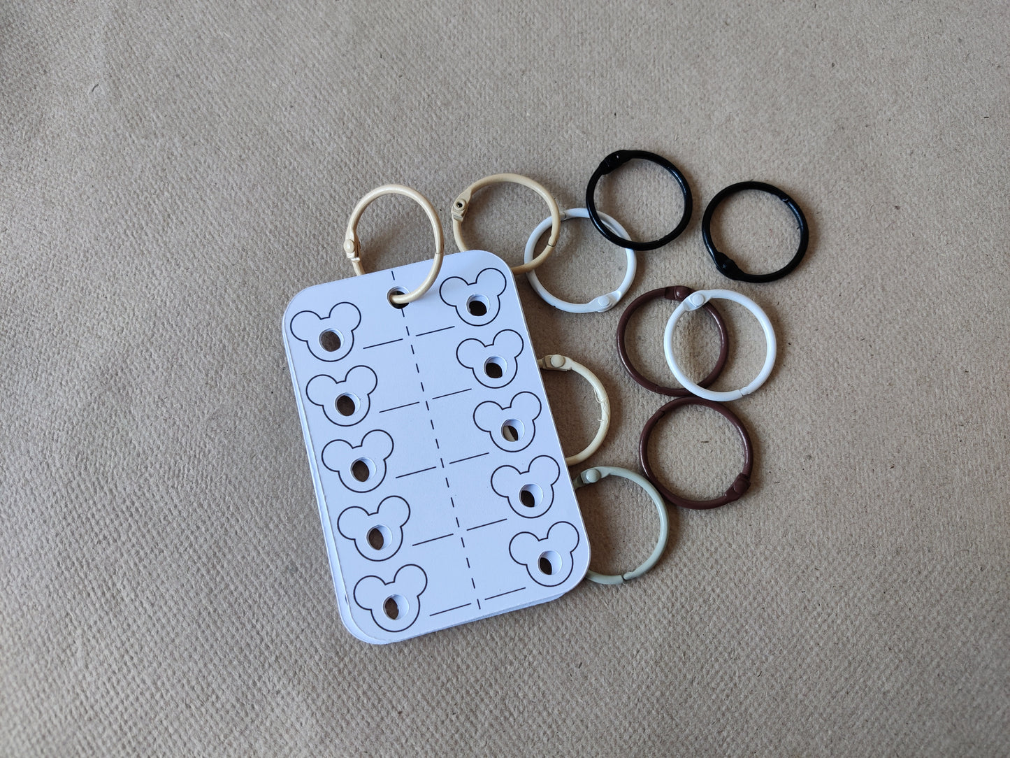 Kleurkaartjes - Muis Design