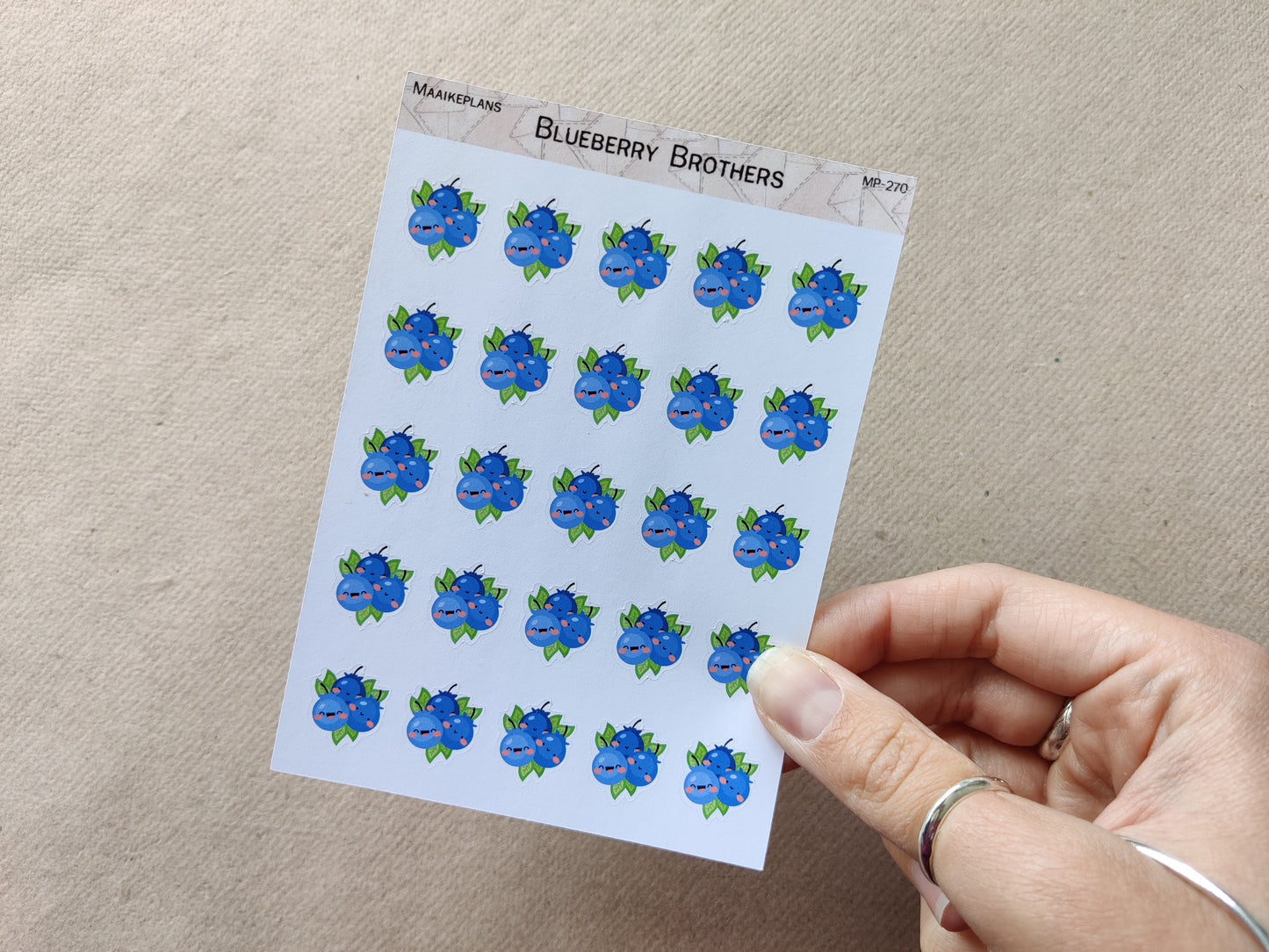 Blueberry Brothers Stickers