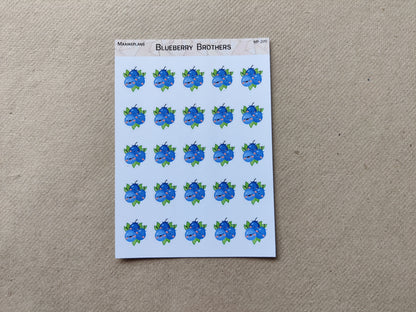 Blueberry Brothers Stickers