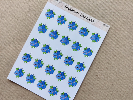 Blueberry Brothers Stickers