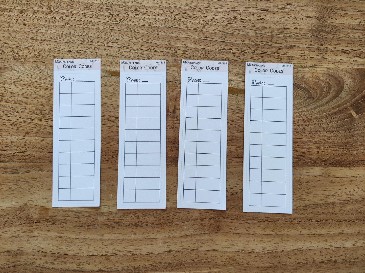 Kleurcode sticker - kleuren op nummer